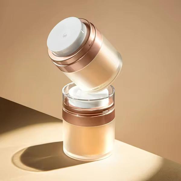Bouteilles de pompe en plastique acrylique 100 ml bouteille de pulvérisation de maquillage vide