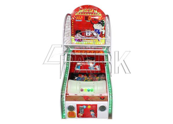 Lovely Indoor Sports Games Arcade Basketball Game Machine For Rental CE Certificate