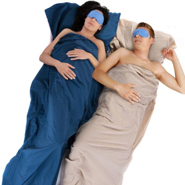 Ultra Light Sleeping Bag Liner Soft And Breathable For Camping / Hiking
