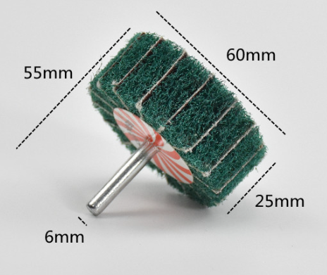 Green Shaft Grinding Flap Wheel Discs 20mm 25mm 30mm 40mm 50mm 60mm 80mm 100mm