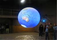 Peso leve que pendura SMD magro 3 em 1 bola esférica do vídeo do diodo emissor de luz da exposição de diodo emissor de luz P4.8