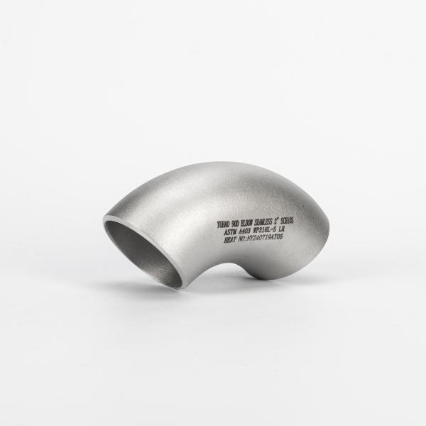 304 Stainless Steel Butt Weld Fittings Long Radius Stainless Steel 90 Degree Elbows