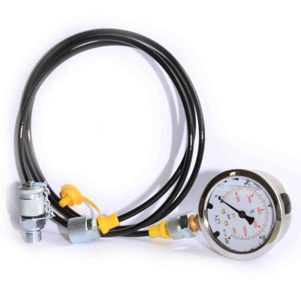 DN3 Drilling Instruments Pressure Gauge Micro Hydraulic Hose Test Testing Assembly High Pressure Test Point