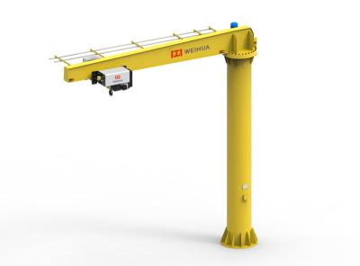 360 Degree Rotating BZ Type Floor Mounted Jib Crane For Work Station