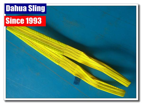 Durable Cargo Lifting Slings Webbing Lifting Straps Multi Colored Long Span Life
