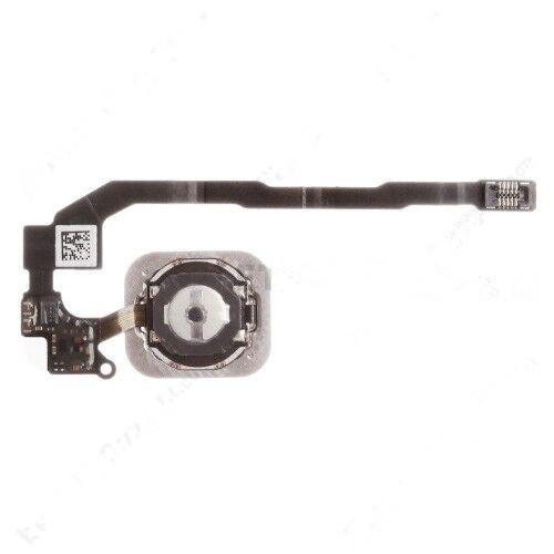 For OEM Apple iPhone 5S/SE Home Button Assembly with Flex Cable Ribbon Replacement - White