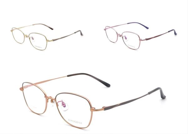 Elegant Intellectual Style Lightweight Titanium Glasses  ZTO 3031