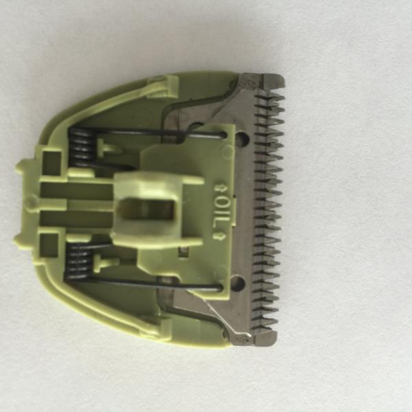 Professional Hair Clipper Replacement Blades Green Color Customized Logo