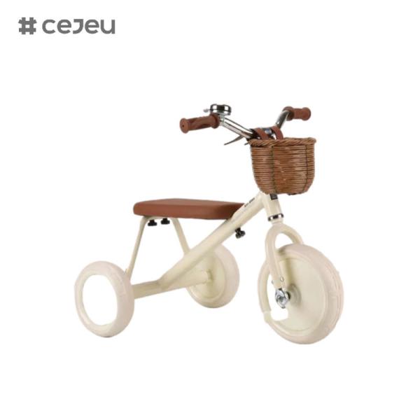 CJ-T-212, tricycle, woven rattan large basket,High carbon steel frame with super strong load-bearing capacity