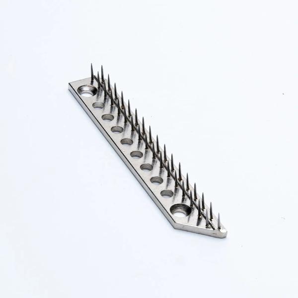 Textile Finishing Parts Stenter Needle Pin Plate Steel Needle Plate