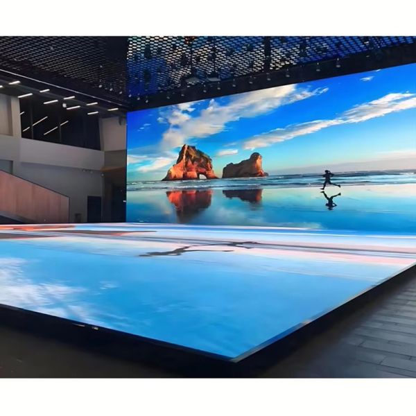 P3.91mm Pixel Pitch LED Dance Floor Panel with 800-1000cd/m² Brightness and 170° Viewing Angle for Indoor Stage