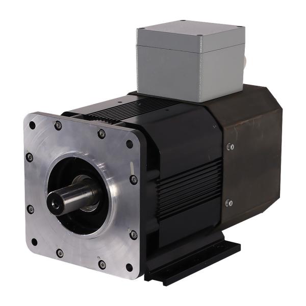 Air Cooled 380VAC 7.5kw 24000rpm High Speed Synchronous Permanent magnet Motor