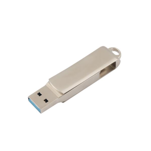 Серебряный тип USB ЛОГОТИПА лазера тела c с отверстием для ключа может положить талреп и кольцо для ключей