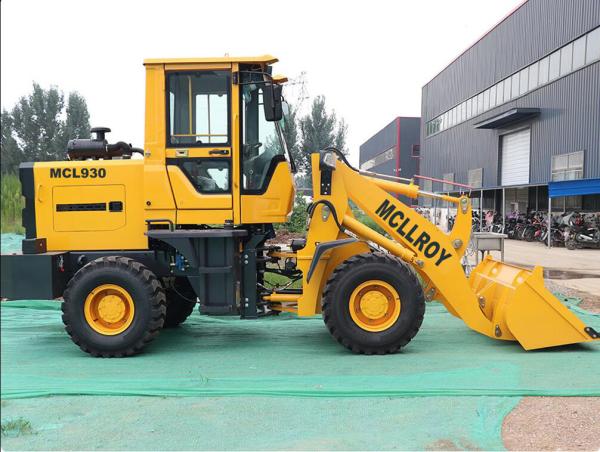 Multifunction Mini 1.5 Ton Wheel Loader 3200mm Dumping Height