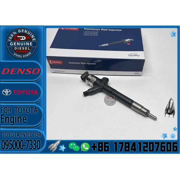 Diesel Fuel Engine Injector 095000-7320 23670-0R130 095000-7330 23670-09230 Avensis 2AD-FTV Truck Engine Parts