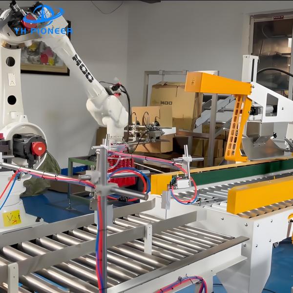 Automatic Robot Carton Box Erector Machine 3kg Payload With 6 Axis Flexibility