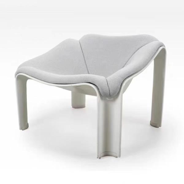 Nordic Hotel Lobby Furniture Fiberglass Shaped Space Backrest Leisure Chair
