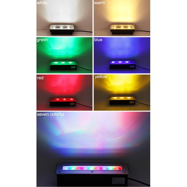 LED rectangular buried light outdoor waterproof buried light outdoor long linear square light