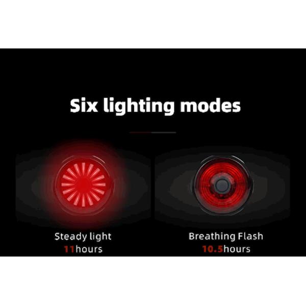 ROHS Bike And Cycle Accessories Tail Light USB Charging Seatpost Mounting