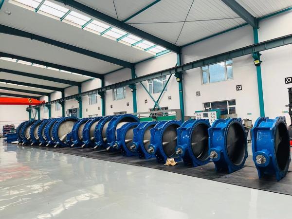 BS EN10092-2 DI ductile iron cf8m ss316 chinese factory wholesaler butterfly valve manufacturer