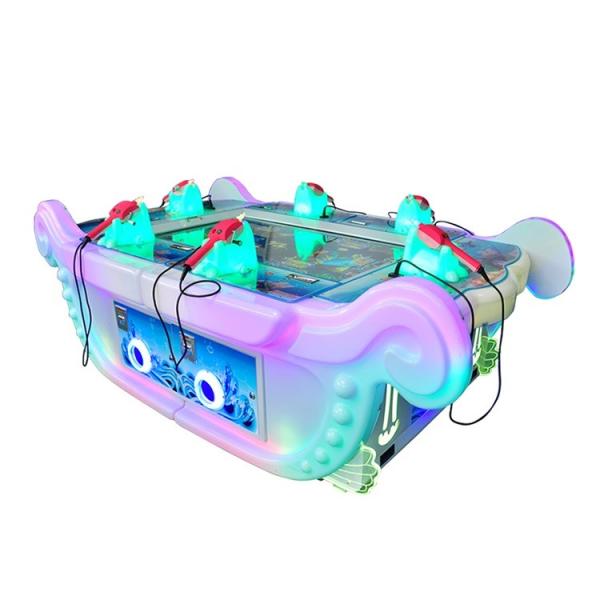Video Game Lottery Redemption Kids Arcade Machine / Fish Gambling Machine