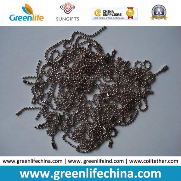 Fashionable Hot Selling Shinny Golden Metal Snake Ball Chain