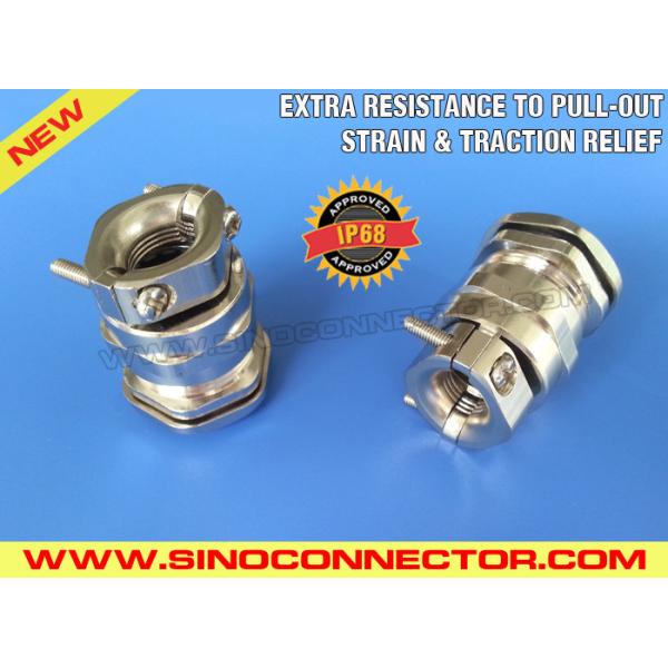 Никел-покрытая латунная железа кабеля со струбциной сброса струбцины & тракции сброса напряжения