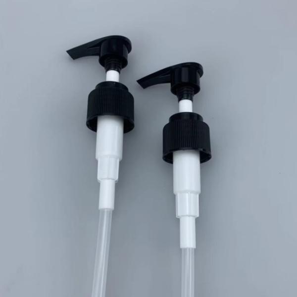 LinDeer 24mm Black Lotion Pump Replacement 24/410 For Plastic Bottle