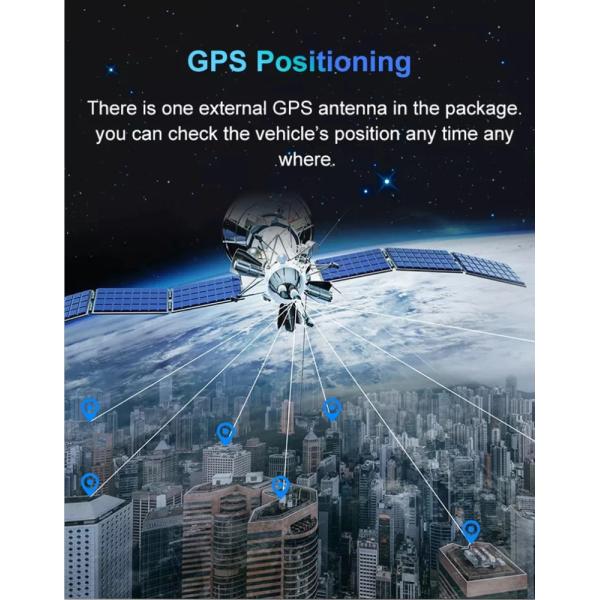 Linux 1,5-дюймовый автомобильный видеорегистратор с видеорегистратором Dash Cam 4G Full HD 1080P