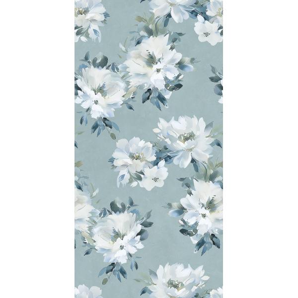 Coupe bleu bleu bleu glacé de la porcelaine de verre de sol de céramique vitrée en gros