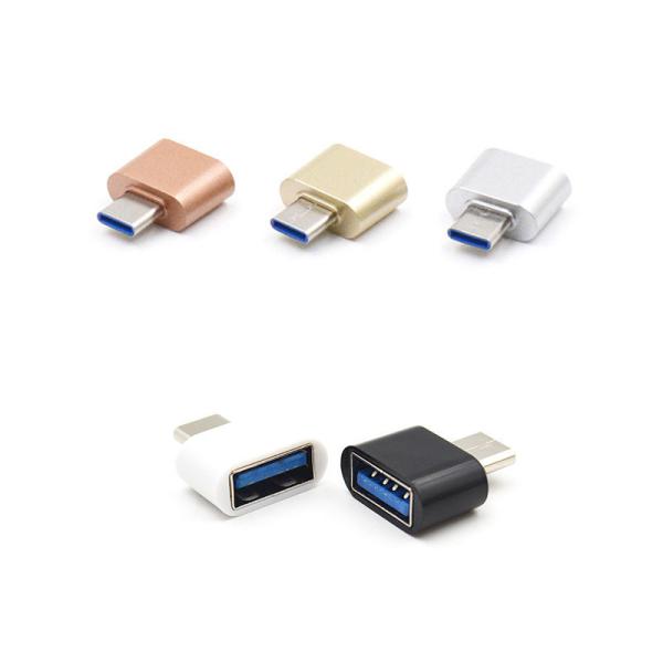 Тип переходник алюминиевого сплава c OTG/USB c к конвертеру USB 3,0 затыкает внутри