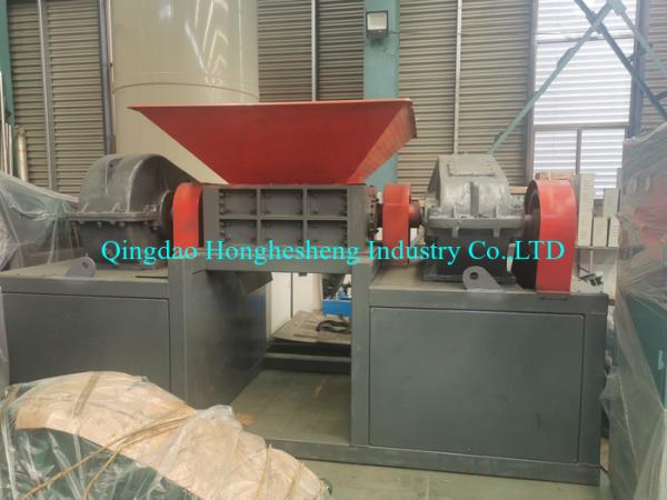 1000-Model Biaxial Tyre Iron Sheet Scrap Plastic Crusher Steel Plate Crusher