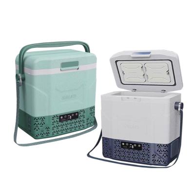 Vehicle Camping Refrigerator 12v Freezer Fridge with Panel and Compressor Included