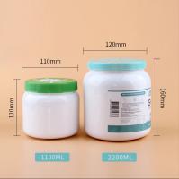 PE Collar Jar Milk Powder 400g 800g 1kg PET garrafa recipiente jar plástico com tampa de parafuso
