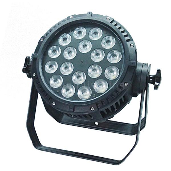 Waterproof 18pcs 10w RGBW 4in1 Aluminum dmx Dj Disco Par LED Uplights