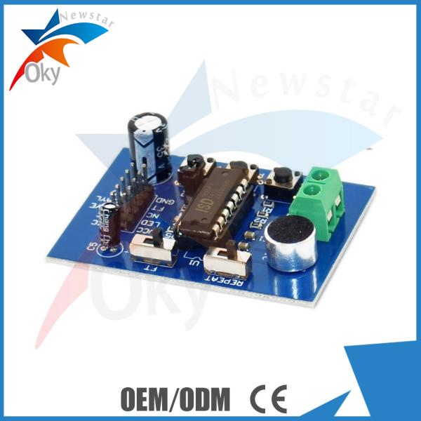 ISD1820 Recording module for Arduino , Telediphone Module Board With Microphones