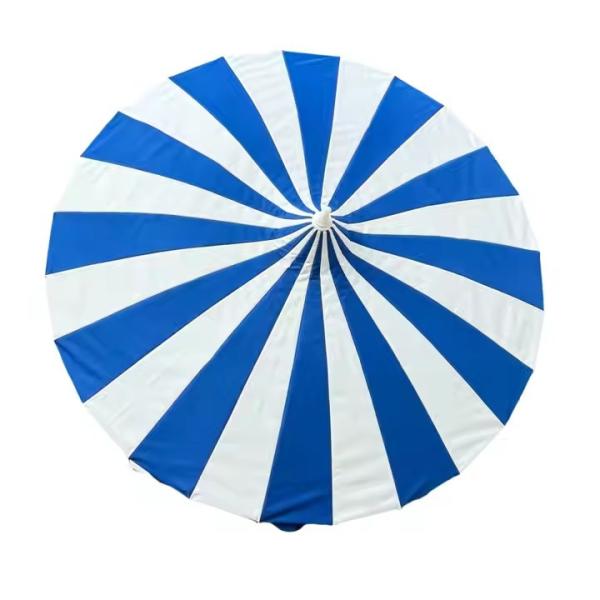 8.5 ft Durable Batwing Pagoda Umbrella Parasol Pagoda Style Patio Umbrella Lightweight Pagoda Market Umbrella