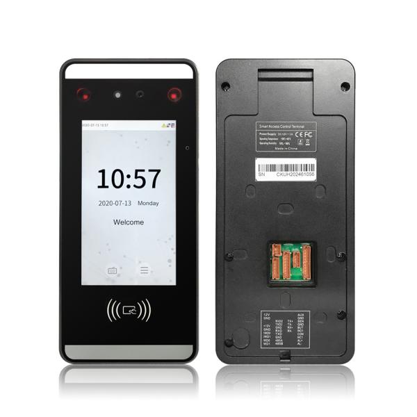 Читатель ладони и лицевая система управления доступом опознавания и карта RFID терминал посещаемости времени с температурой Detecti