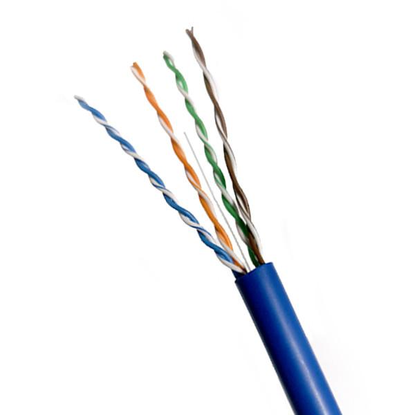 LSZH 24AWG UTP CAT5E Cable Solid Bare Copper Network Cable 1000FT
