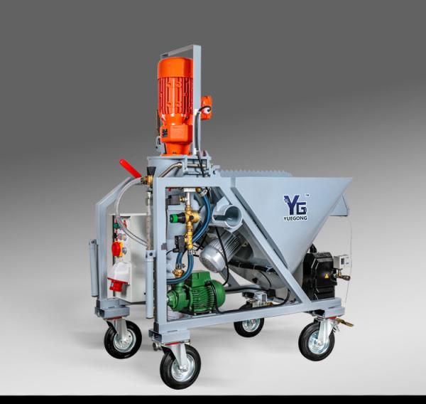 5.5kW Electric Gypsum Plaster Spray Machine 220V Automatic Wall Plastering Machine