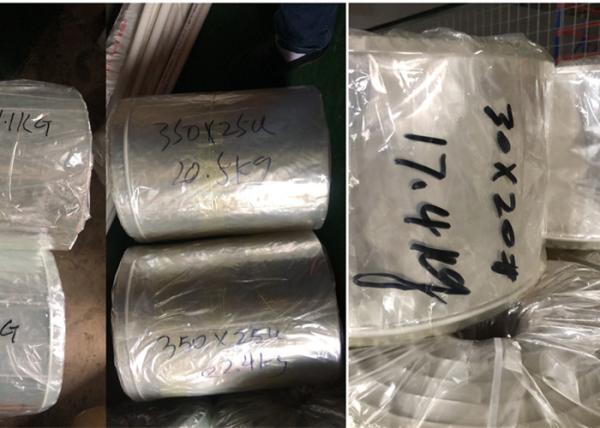 20cm Heat Printing High Temperature Plastic Bag For Aluminum Profile Wood Grain Transfer