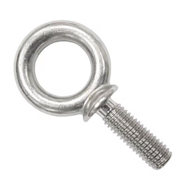Plain Finish Eye Bolt Stainless Steel 304/316 for Heavy-Duty and Long-Lasting Rigging