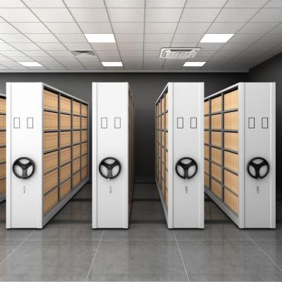 Movable Storage Rack For Customizable Mobile Shelving Solutions