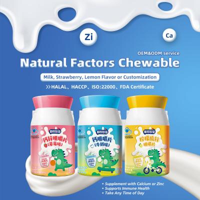 Suplemento nutritivo à exploração agrícola de Do Chewable com zinco 40g ou 28g do cálcio