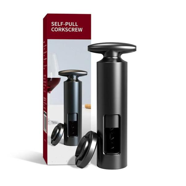 1 Year Warranty Adult Wine Bottle Opener Durable And Easy To Use Kit With Pourer And Stopper