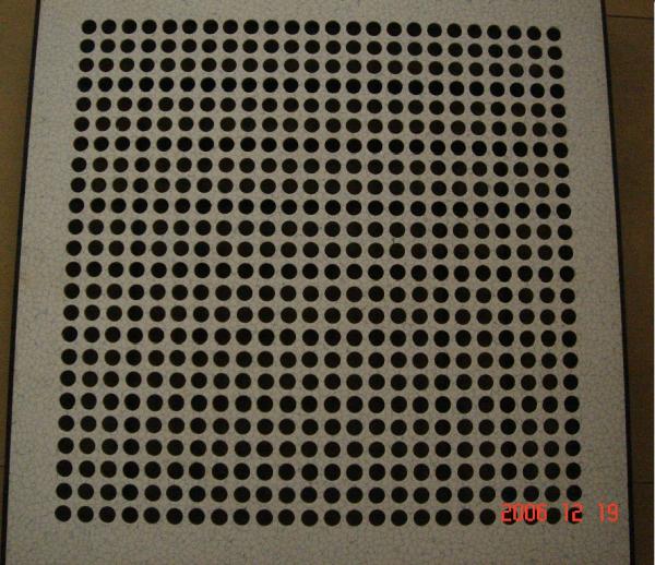 36% Ventilation Rate Hard Steel Perforated Raised Floor AS800-TF HDG600 35QD