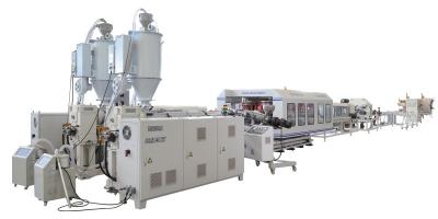 Fully Automatic Corrugated Tube Machine PE / PP Water Pipe Making Machine