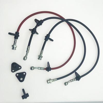 Conjunto de mangueira de freio com conexões banjo M10*1 para motocicletas