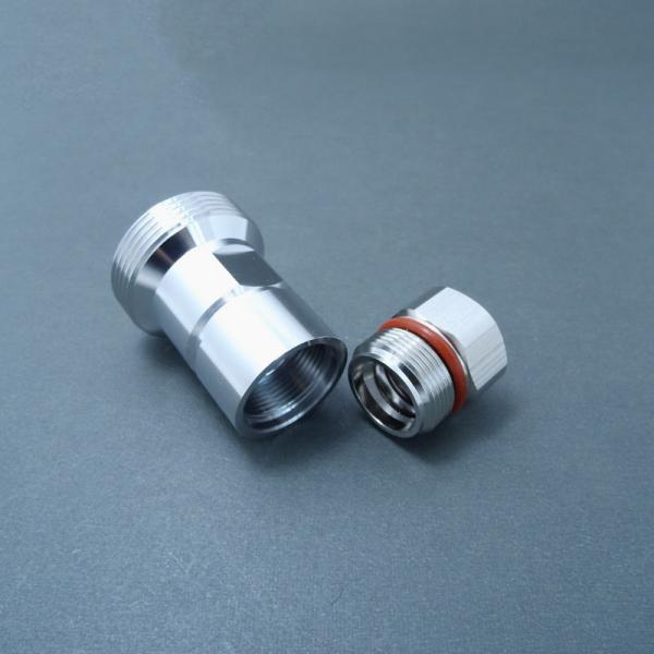 Jack Clamp RF Coaxial Connector 7/16 DIN Female Connector for 1/2'' Superflexible feeder Cable
