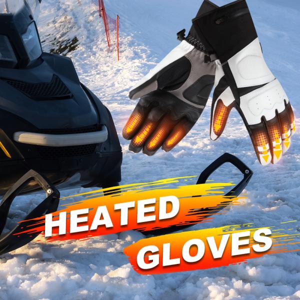 Батарея на открытом воздухе зимы перезаряжаемые нагрела перчатки лыжи для USB лития людей 7.4V
